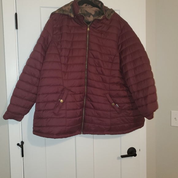 COPY - Reversible camo jacket plus size - Picture 2 of 5